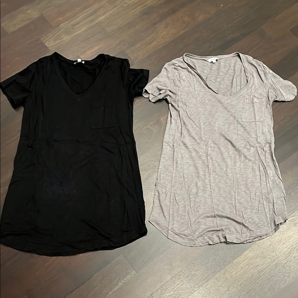 Set of 2 Splendid super soft maternity t shirts